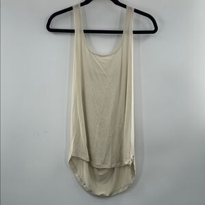 3For$20 Glyder Cream Sporty Tank Top size: Small